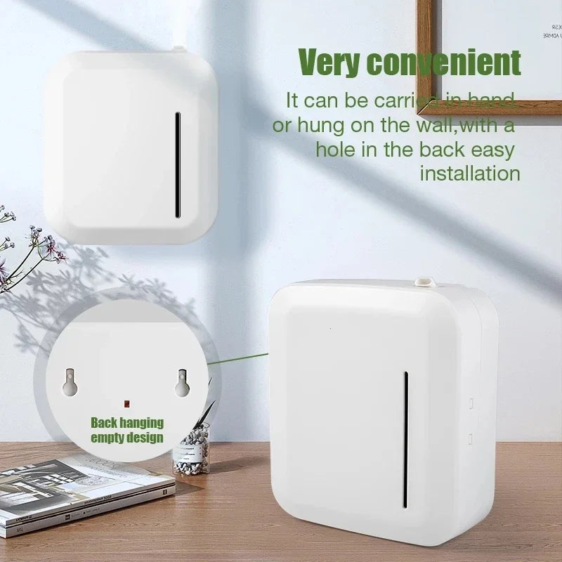 300m³ Aroma Diffuser Wall Mounted Scent Machine Large Area Hotel Air Freshener Lobby Aromatic Device Home Fragrance Diffuser