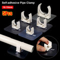 1/5Pcs Punch-free Self-adhesive Pipe Clamp Garden Irrigation Aquarium Fish Tank Water Tube Holder 16/20/25/32/40/50mm Punch-free
