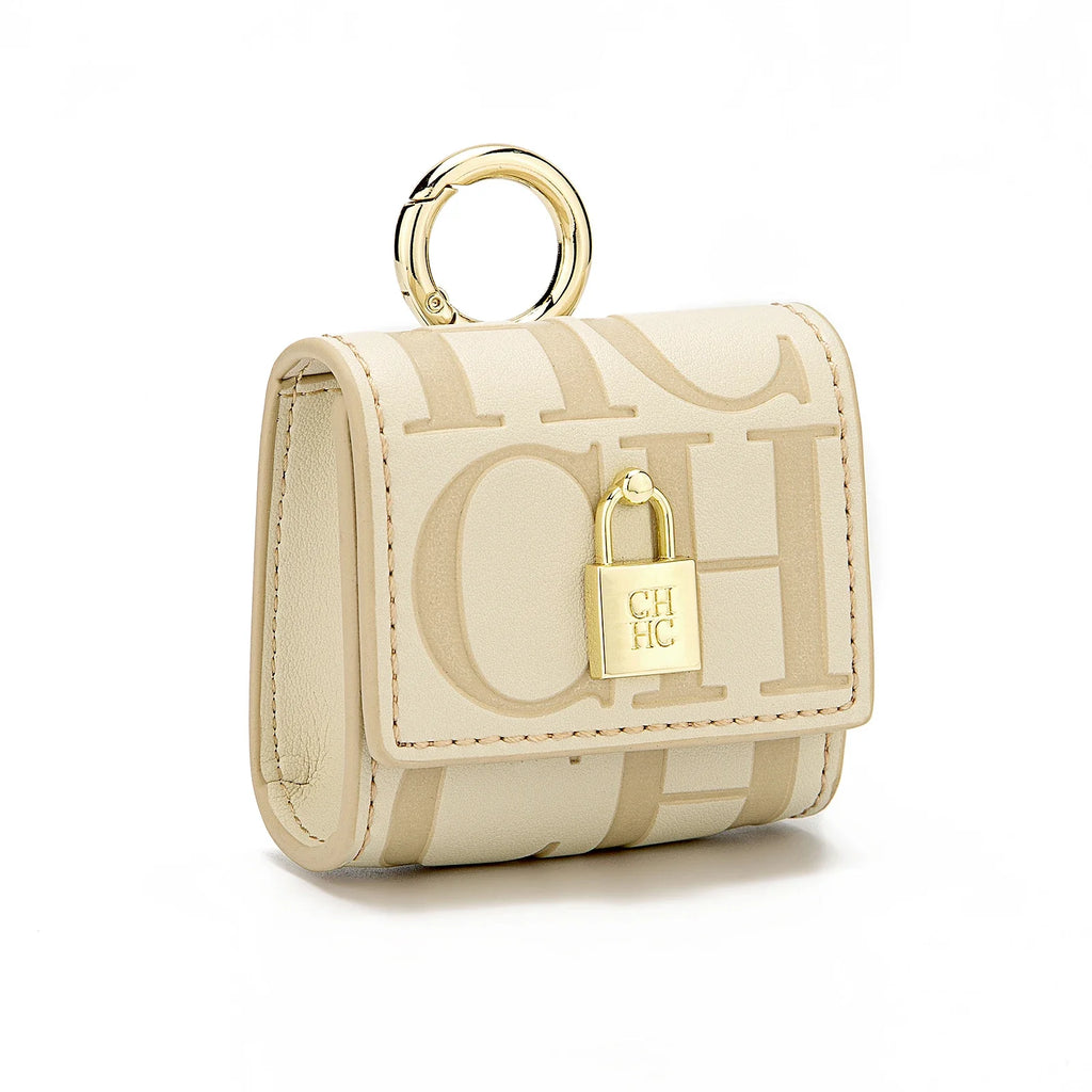 CH Autumn Winter New Mini Bag Embossed Design Fashionable Versatile Exquisite Luxurious Brand 2025 Brand Headphone Bag