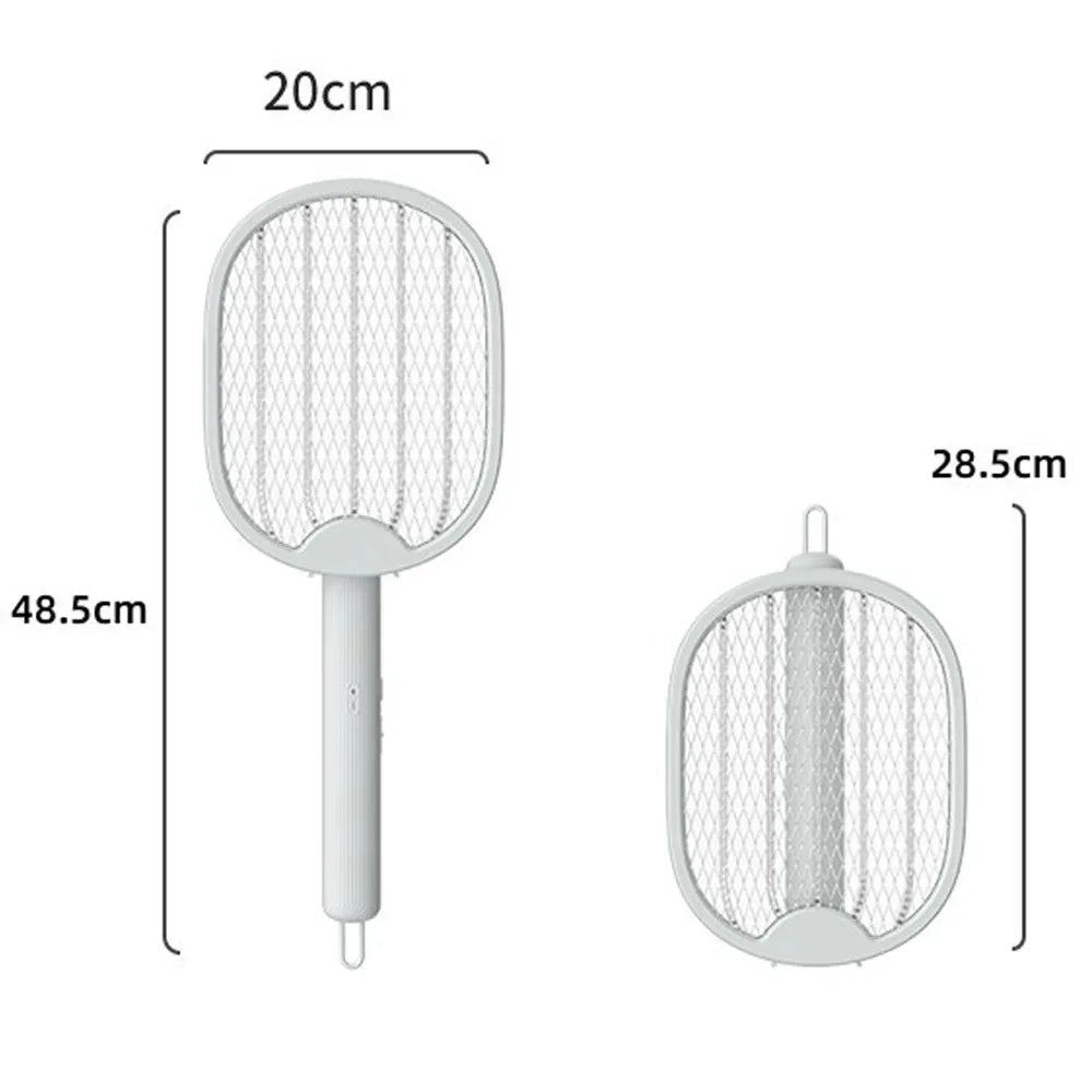 Electric Mosquito Killer 3000V USB Rechargeable Foldable Fly Trap Mosquito Swatter Racket Insect Killer With UV Light Bug Zapper