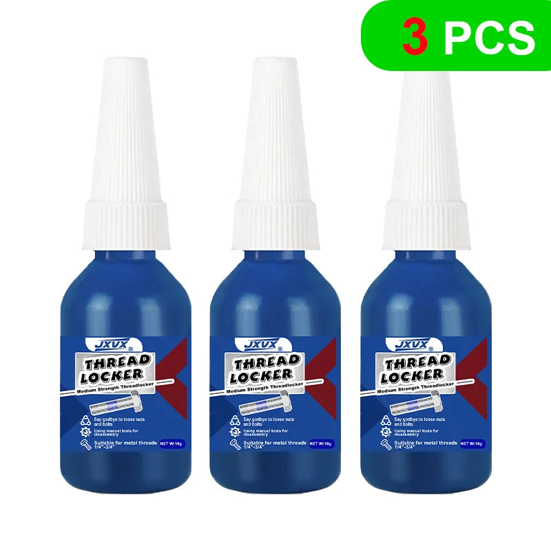 Super Threadlocker 243-271 – Anaerobic adhesive for anti-loosening and securing of metal screws (10/50g)
