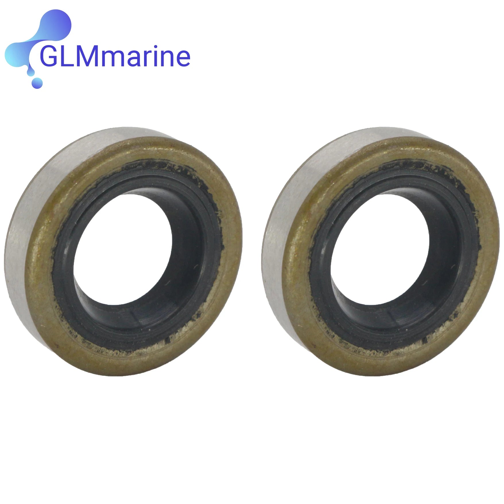 2 Pcs Oil Seal for Evinrude Johnson 5.5 To 10 HP 0 303345 and Mercury Mariner 3.9 To 9.8 HP 26-30900 T Boat Engine Parts 0327031