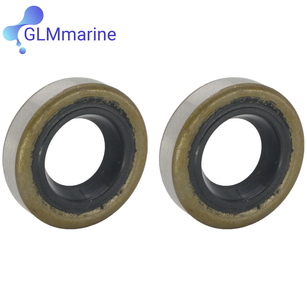 2 Pcs Oil Seal for Evinrude Johnson 5.5 To 10 HP 0 303345 and Mercury Mariner 3.9 To 9.8 HP 26-30900 T Boat Engine Parts 0327031