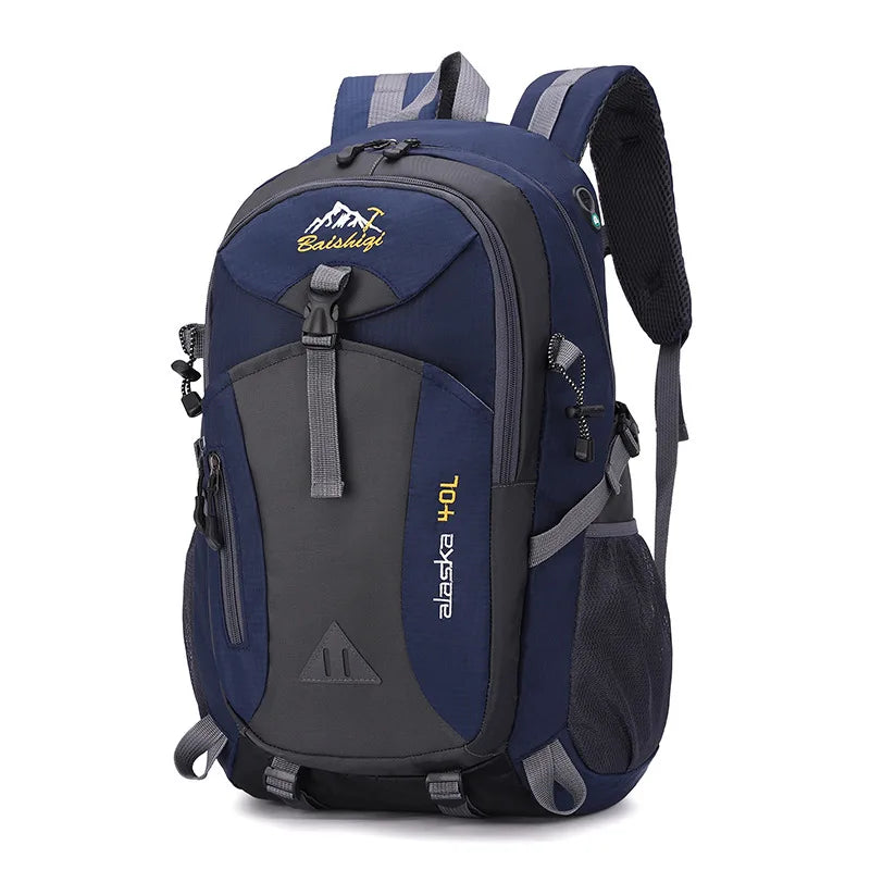 40L Outdoor Camping Backpack Nylon Waterproof Hiking Travel Sport Bag For Men Women Ultralight Climbing Trekking Backpack