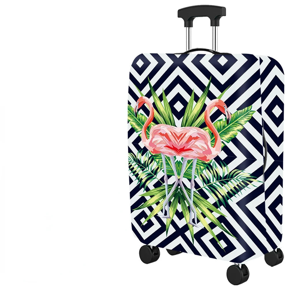 Popular Luggage Protective Cover Elastic Cloth Thickened Dust-proof Trolley Suitcase Cover Travel Accessories For 18-30Inch Case