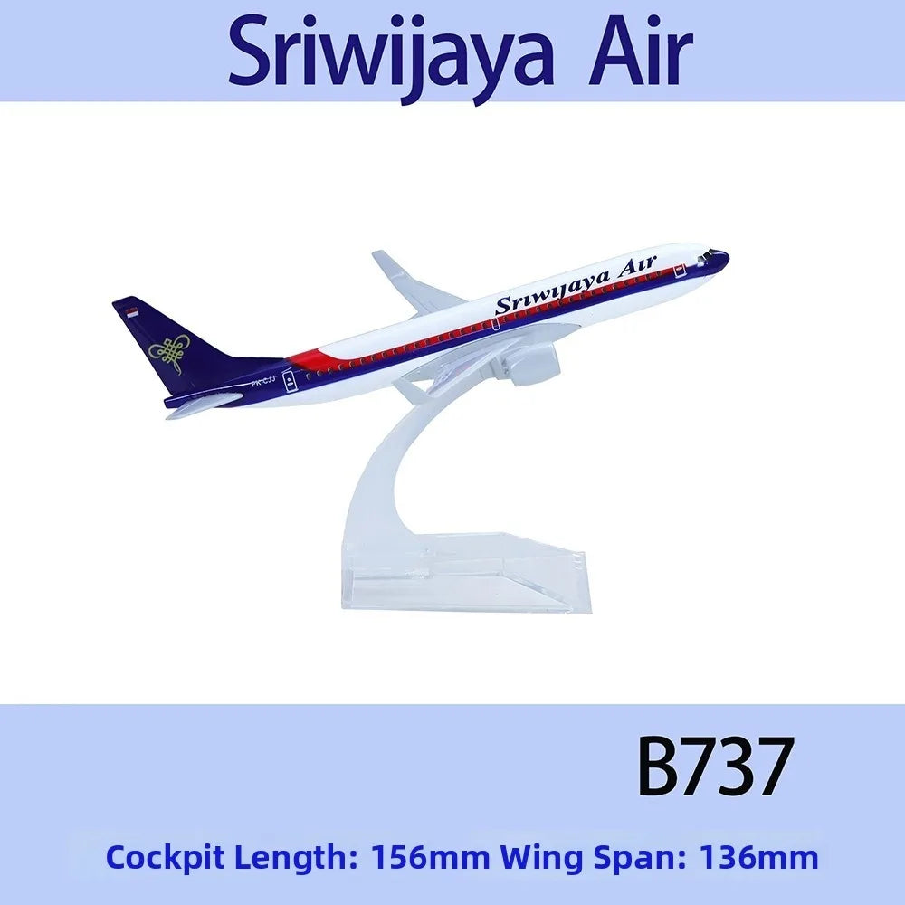 New 15.6cm Brazil Air GOL Airlines Alloy 1/246 Scale Boeing B737 Airways Airplane Model 10 Styles Metal Planes