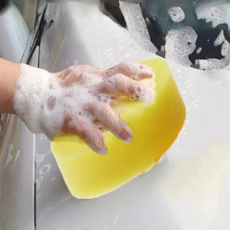 Car Wash Wax Sponge Wipe Car with Round Car Wash Wax Polishing Care Sponge Car Supplies Do Not Hurt Car Cleaning Artifacts