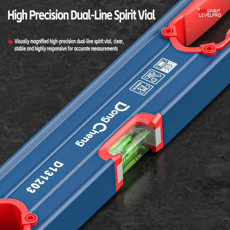 1pcs Magnetic 360 Measurement Protractor Angle Detector Aluminum Inclination Gauge Horizontal Angle Slope Test Ruler