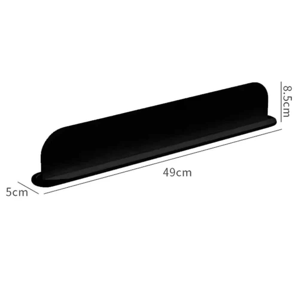 Silicone Sink Baffle Oil Proof Splash Guard Waterproof Board for Handwashing Sinks Vegetable Basins Bathroom Kitchen Supplies