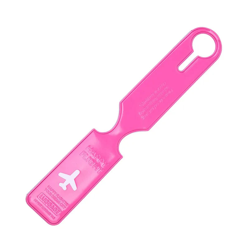 1/3Pcs Luggage Tag Bar Shape Travel Trolley Suitcase Business Card Consignment Bag Find Your Bag Quickly And Accurately Supplies