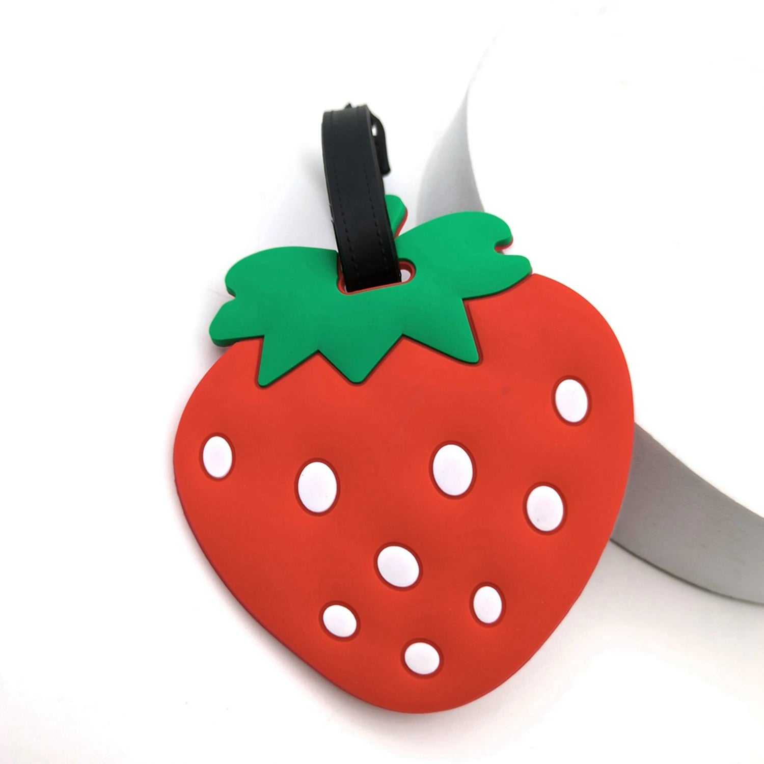 1PC Cute Luggage Tag Creative Suitcase Silicon Portable Travel Label Holder Bag Travel Essentials