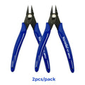 Nasedal Diagonal Pliers Wire Cable Cutters Carbon High Manganese Steel Flush Side Snips for Electrical Electronics Jewelry Tools