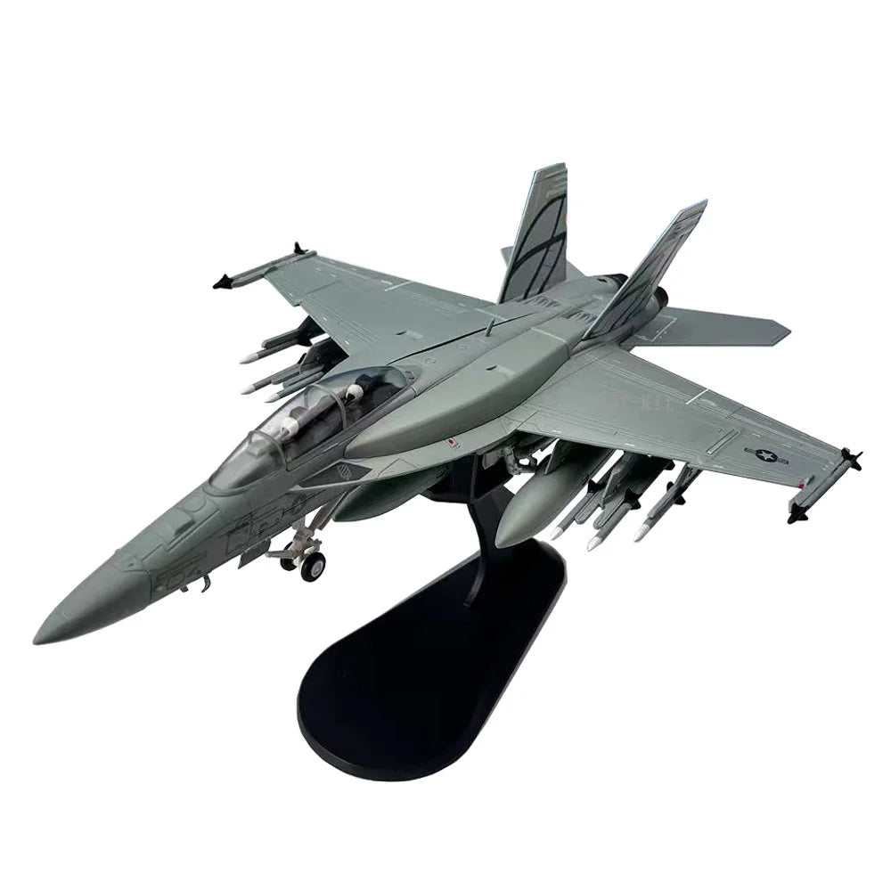 1:72 Scale US Army F/A-18F F-18 F18 Super Hornet Fighter Finished Metal Model Military Plane Airplane Collection Gift
