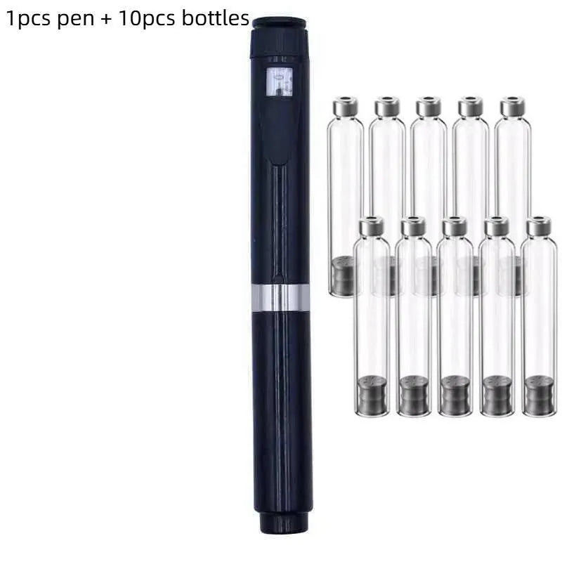 Peptide Insulin Pen Cartridge Reusable Pen Injector 3ML Insulin Peptide Storage Box Portable Insulin Box