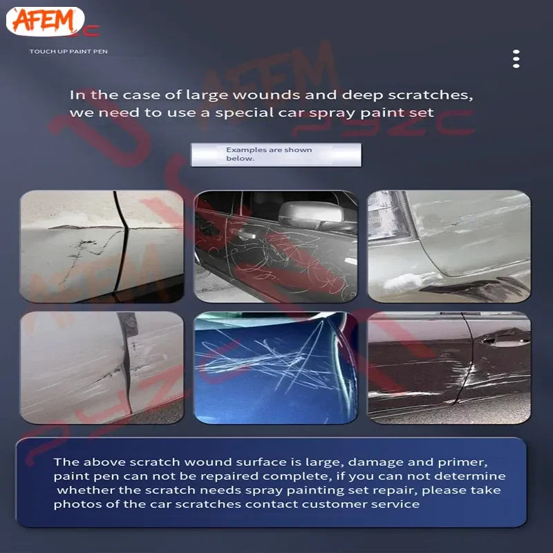 For Peugeot 208 2012-2025 B21 P21 Paint Touch Up Pen Kit - Scratch Repair Car Scratch Remover with Brush DIY Auto Accessories