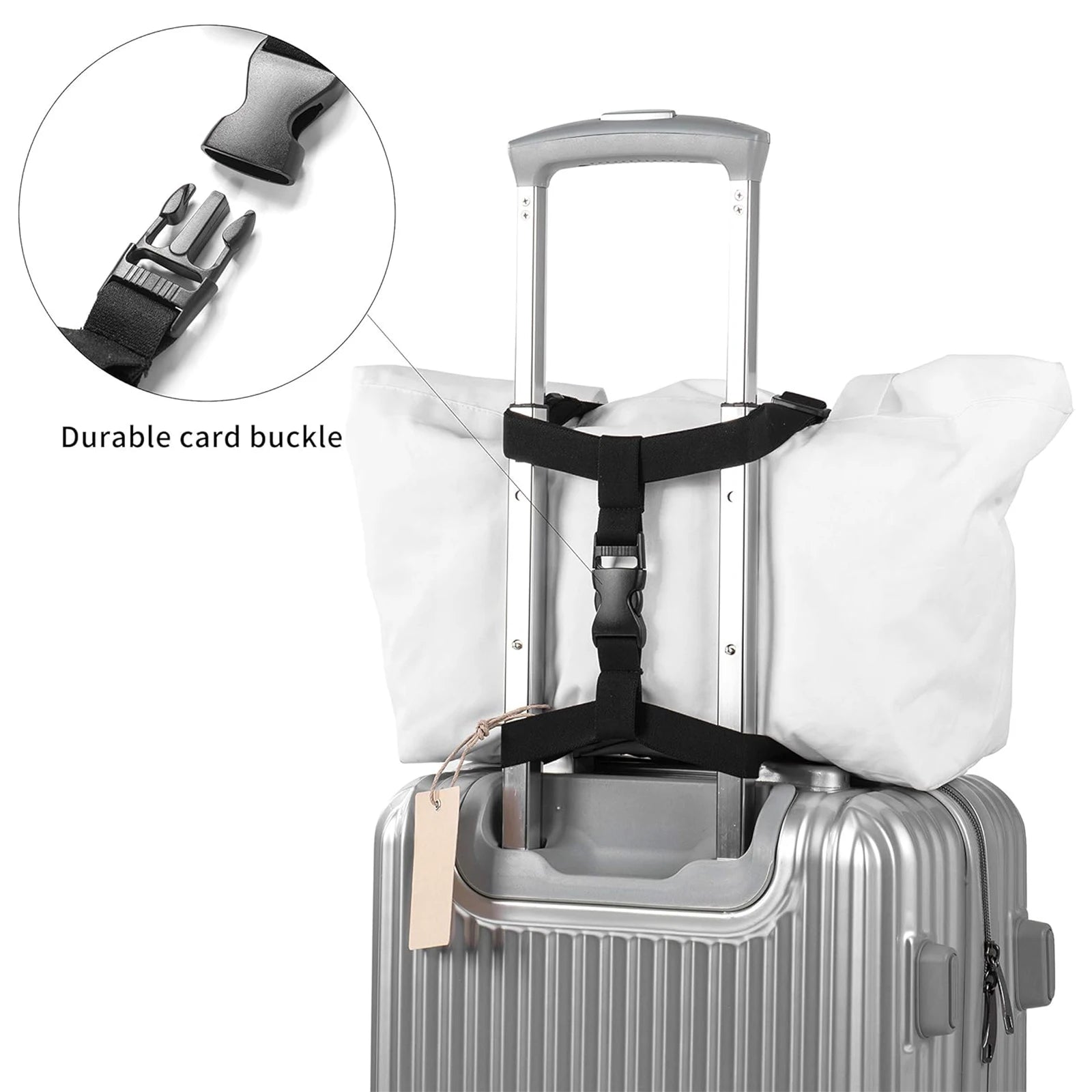 Luggage reinforcement strap, suitcase elastic strap, outdoor travel accessories