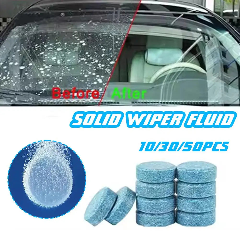 All-Season Car Windshield Washer Concentrated Clean Tablets Solid For  Car Room Kitchen Window GlassToilet Cleaning Tablet
