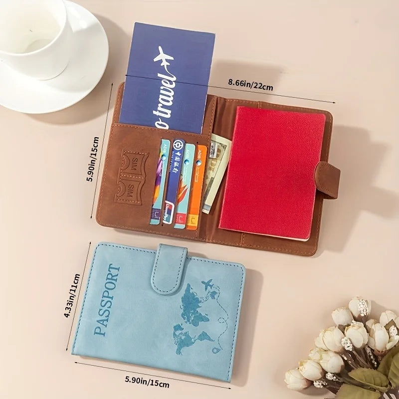 Personalized Name Passport Covers, Passport Holders, Wedding Gifts for Bridesmaids and Groomsmen, Passport Wallets