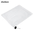 Durable Nylon Mesh Drawstring Storage Pouch Bag Multi Purpose Home Travel Outdoor Activity Pouch Laundry Bag