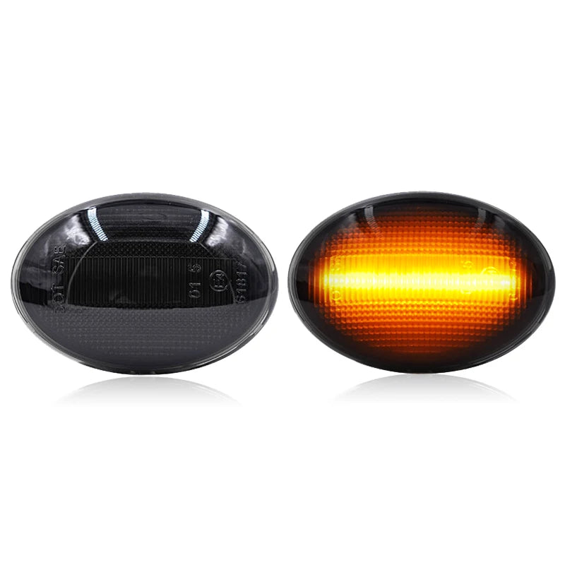 12V Clear Lens LED Side Marker Lamp Assembly For Mini Cooper R55/R55N R56/R56N R57/R57N R58 R59 Blinker Turn Signal Light