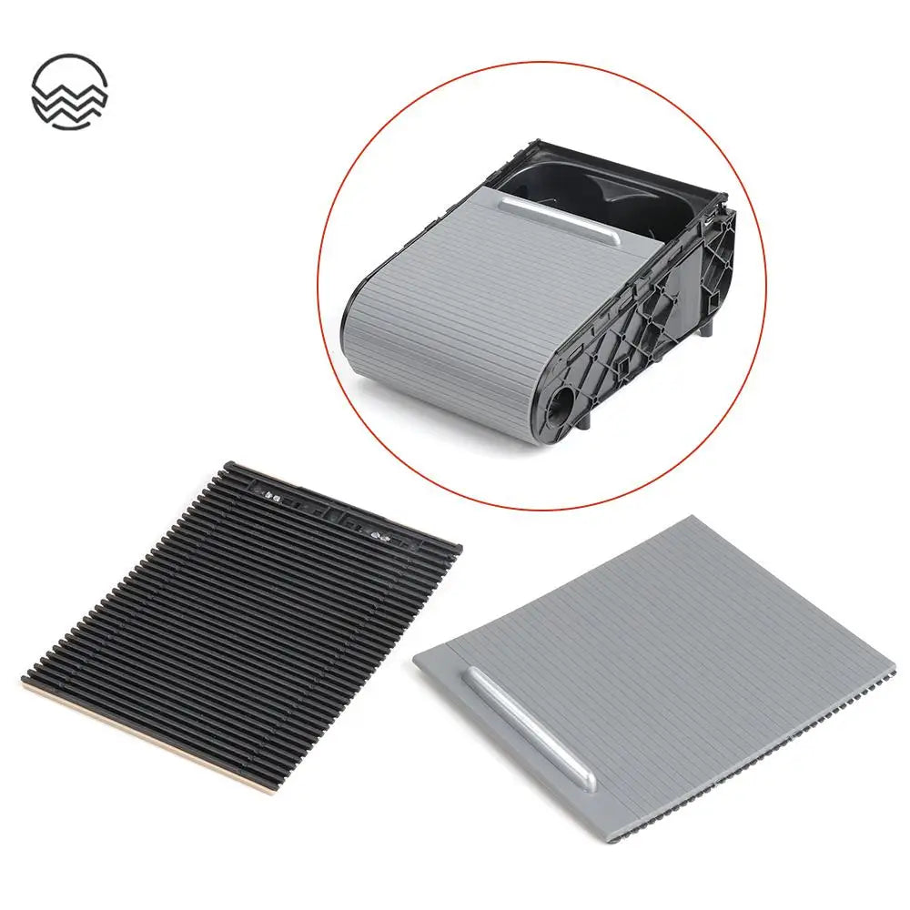 For Volkswagen Magotan B6 B7 Passat CC Car Front & Rear Seats Sliding Shutters Cup Holder Roller Blind Cover