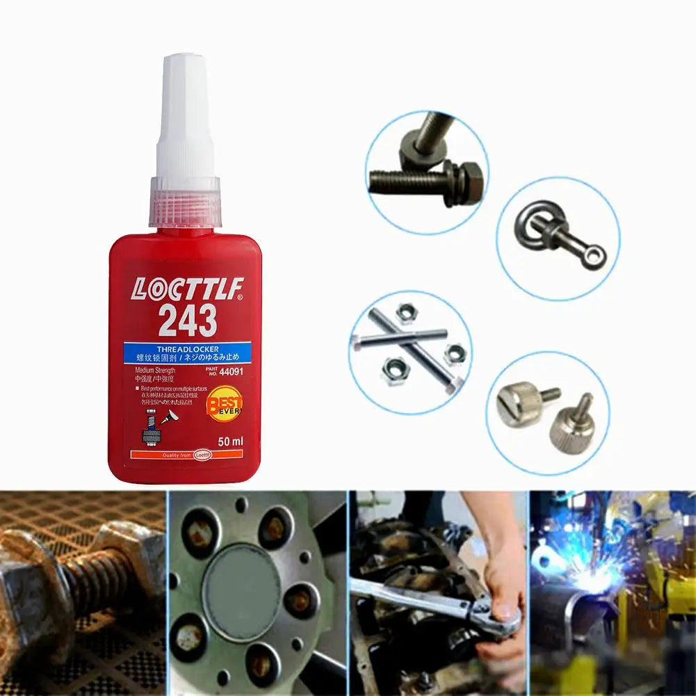 Screw Glue Anti Loosening Fastening Anaerobic Glue Corrosion-Resistant And High-Temperature Resistant Thread Sealing Glue