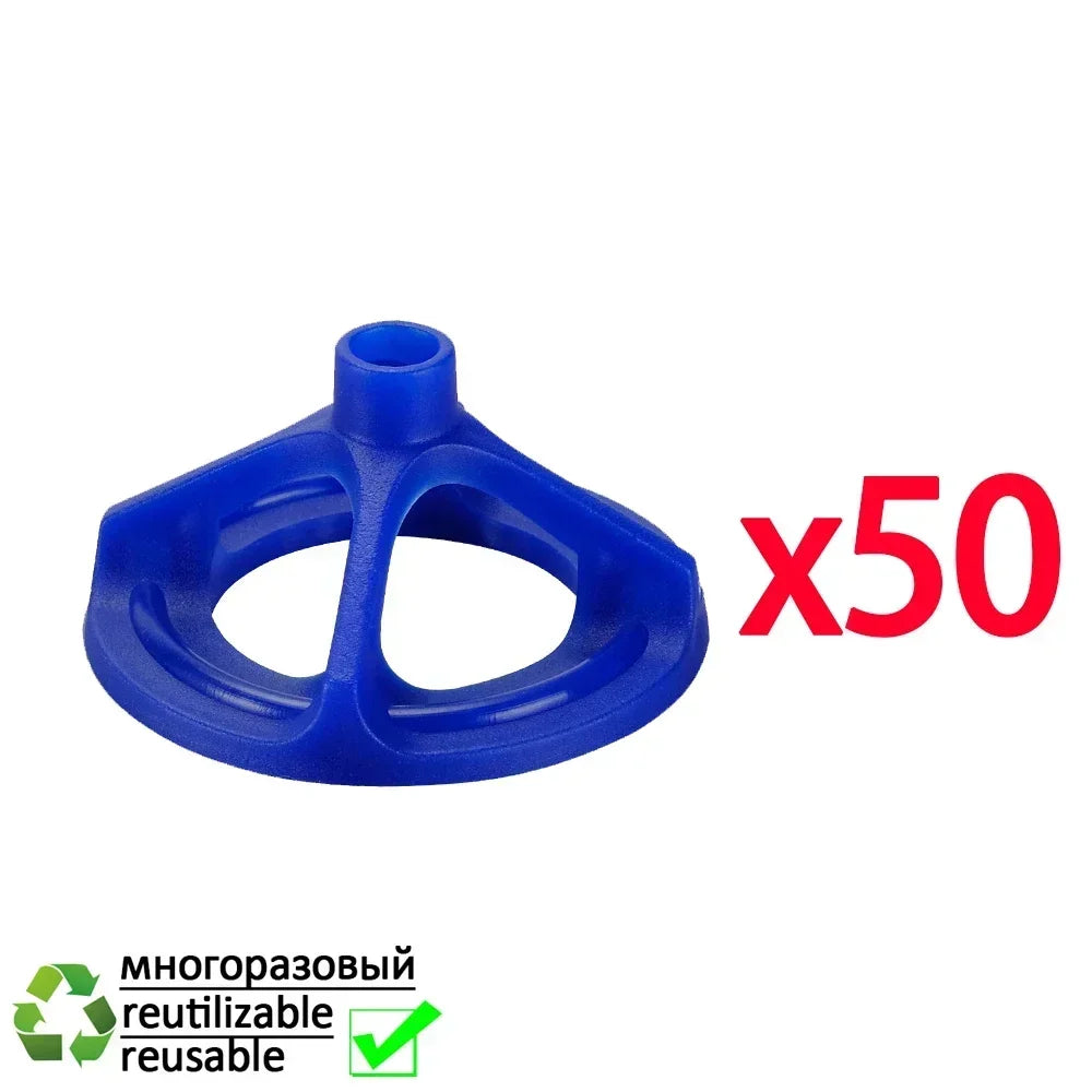 Spiral Tile Leveling System Clips Spacers Straps Wadge for Tile Laying Wall Floor Ceramic Fixing Construction Tools Building