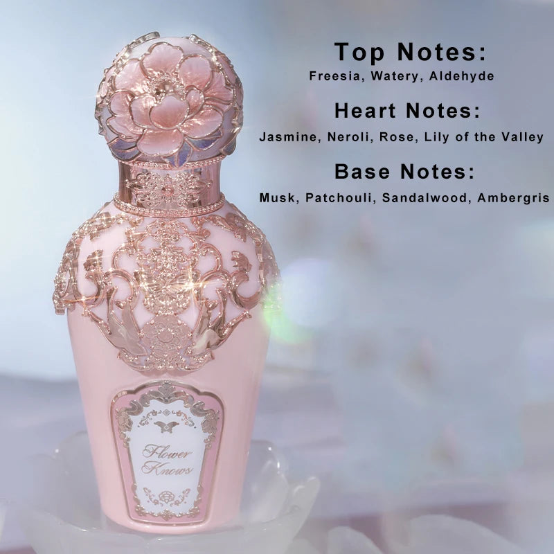 Flower Knows Knight Unicorn Sweetie Bear Perfume Long Lasting Rose Milk Musk Floral Fruity Fragrance Sweet Aesthetic Skin Scent