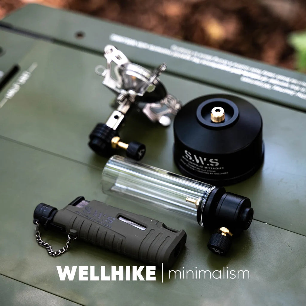 WELLHIKE Outdoor Starry Canister - Refillable Butane Gas Cartridge for Camping, Candlelight Ambiance Tent Glow