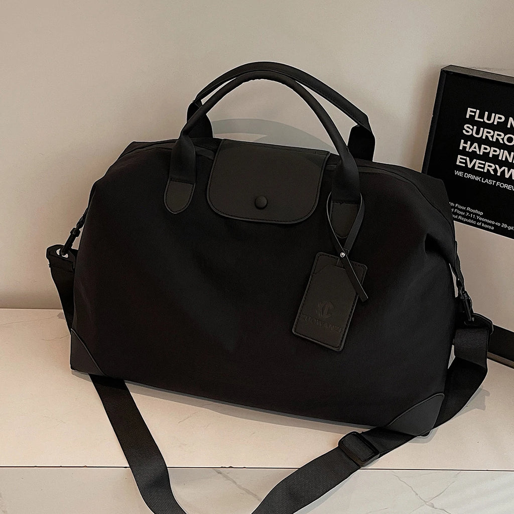 Short-Distance Travel Bag, Women's Sports and Fitness Bag, Business Trip Travel Crossbody Lightweight Luggage Bag, Large-Capacity Swimming Tote Bag