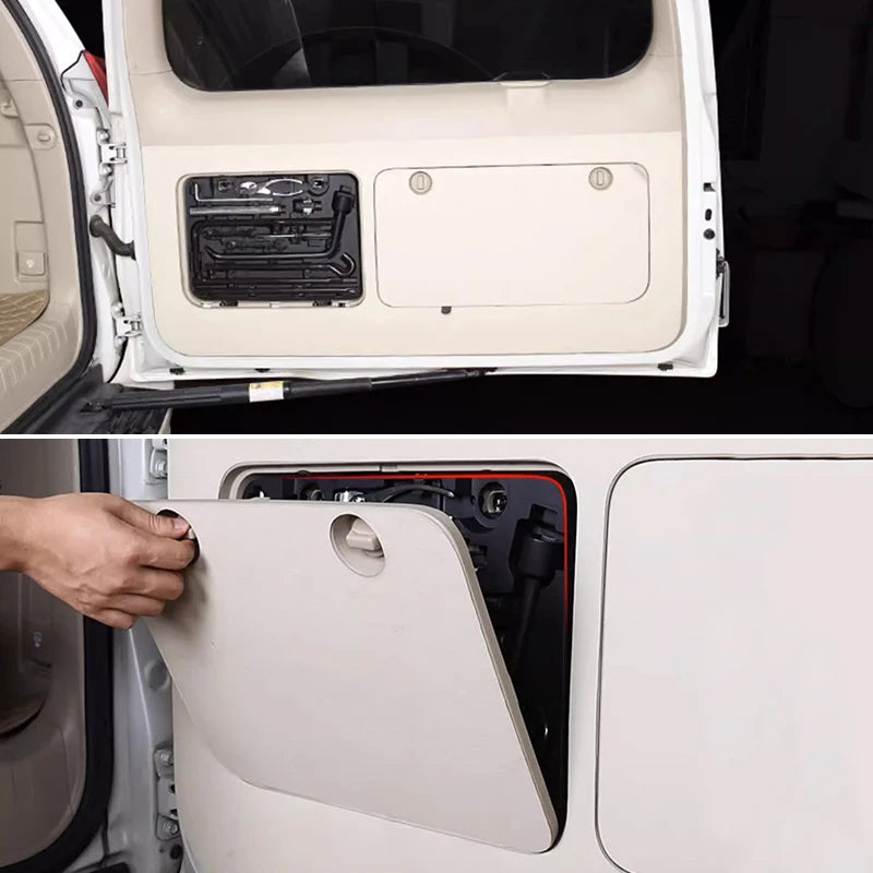 For Toyota 2010 2023 Land Cruiser Prado 150 LC150 Lexus GX 460 Car Trunk Tool Box Portable Vehicle Emergency Kit Box Accessories