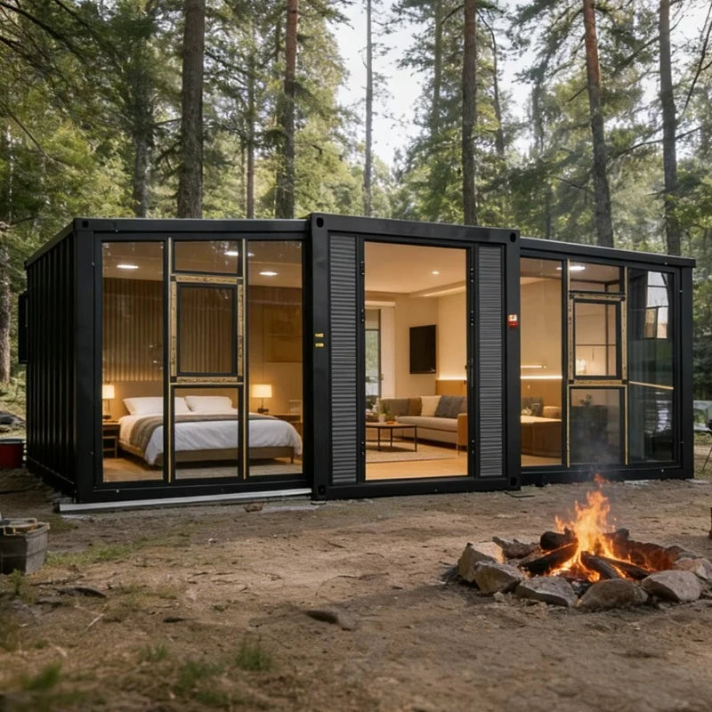 Foldable Container House Home Office Flat Pack Pre Model Container House