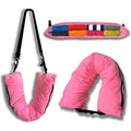 Multifunctional Fillable Travel Neck Pillow Comfortable U-Shaped Pillow Luggage Pillowcase Waterproof Portable Stuffable Neck