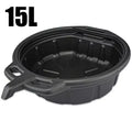 10L 15L Oil Receiving Basin Oil Change Drain Pan Cleaning Oil Drain Container Leakproof for Car Motorcycle Auto Repair Tool