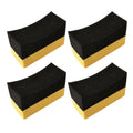 4pcs Auto Cleaning Sponge Brush Set for Car Wheel Tire Wash Wipe Water Suction Sponge Pad Wax Polishing Tyre Brushes Tools