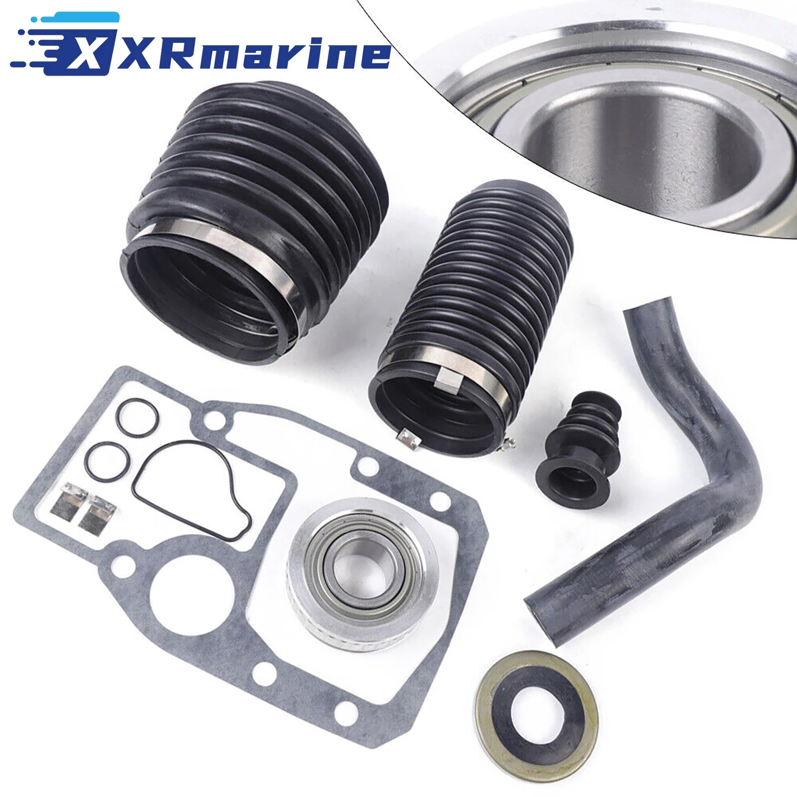 3854127 3850426 911826 3853807 Transom Seal Bearing Gimbal Bellows Kit for 86-93 OMC Cobra for Volvo Penta SX 508105 3853807