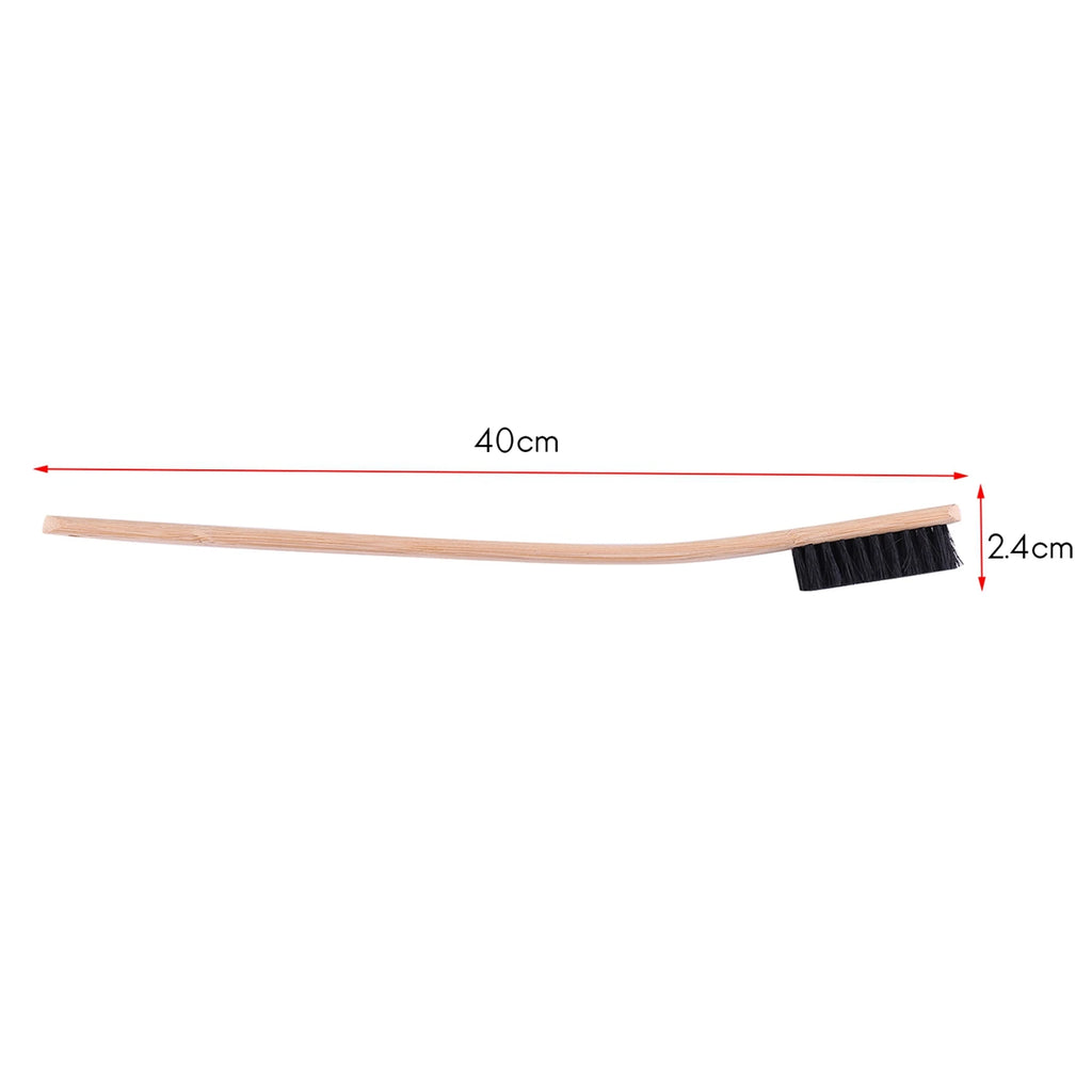 A48P-4X Auto Engine Cleaning Brush Car Rim Wheel Tire Cleaning Multi-Function Bamboo Handle Mane Brushes Car Wash Cleaning