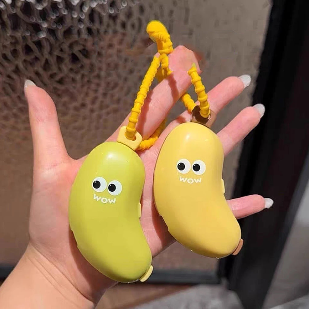 Portable Banana Toothbrush with Head Protective Cover And Toothpaste Storage Dust Cover - Travel-Friendly Oral Care Kit