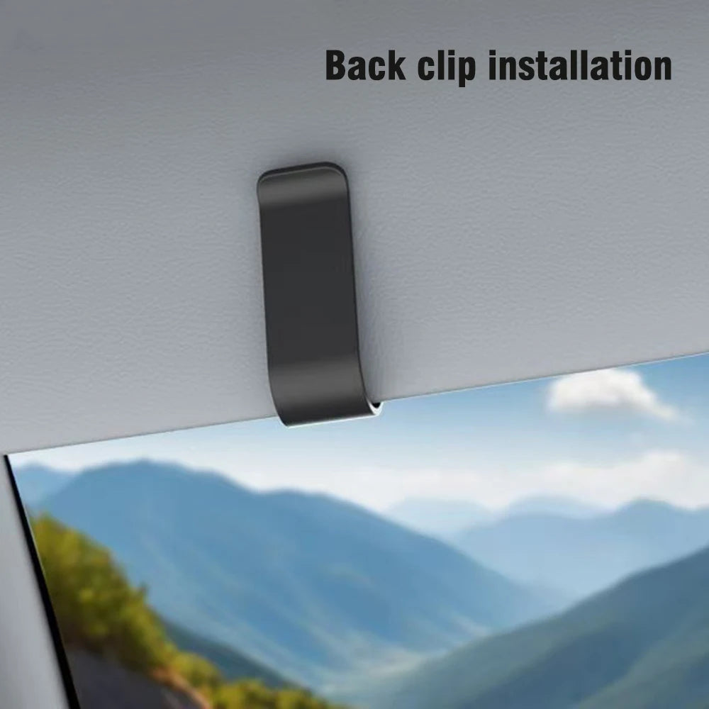 Car Sun Visor Glasses Clip Carbon Fiber Eyeglasses Sunglasses Storage For Fiat 500 500C 2012 500X 500L Abarth 695 PUNTO