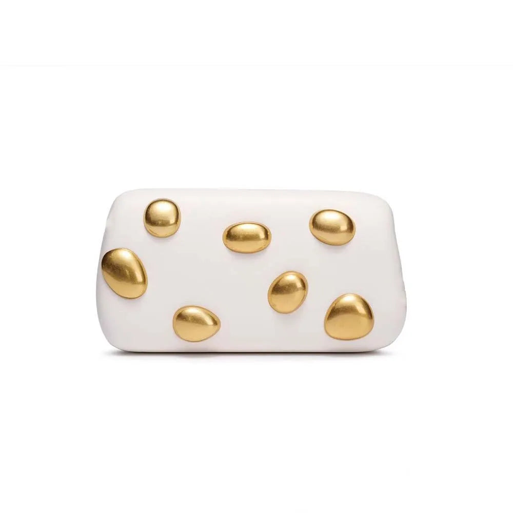 2025 women's new shoulder oblique span bag DingTalk special-shaped styling bag dinner clutch bag