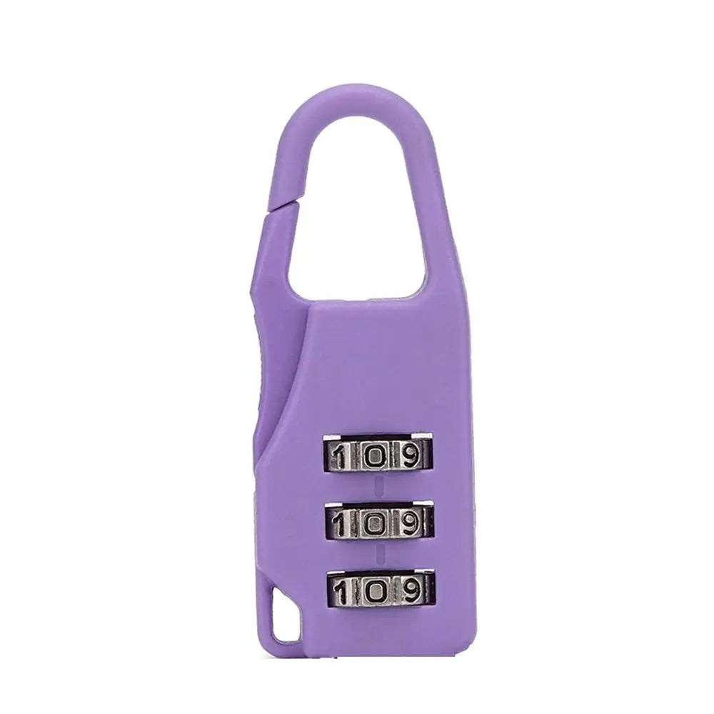 Digit Suitcase Combination Lock Anti-theft Plastic Backpack Combination Lock Password Lock Drawer Lock Bag Combination Padlock