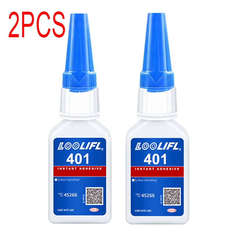 Loctite 401 Quick Glue Instant Fast Adhesive - Super Strong Multi-Purpose Colorless Liquid for DIY Repair And Bonding