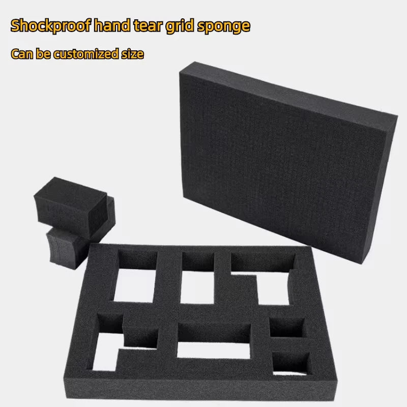 Toolbox Pre Cut Grid Foam Pick Pluck Foam Insert For Hard Case Pick Apart Precorted Shadow Foams Toolbox Organizer Customizable