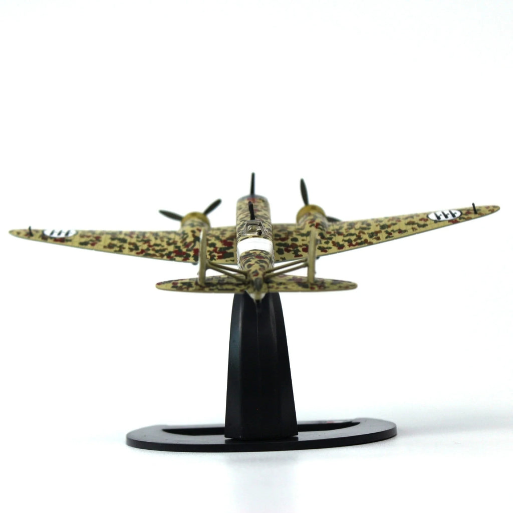 Diecast 1/144 Scale MC 202 Folgore Italy Fighter Alloy Simulation Plane Model Aircraft Souvenir Collection Toy Planes Gift