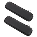 2Pcs Electric Toothbrush Hard Shell Eva Case Travel Toothbrush Holder Mesh Pocket Portable Toothpaste Storage Tooth Brush Holder
