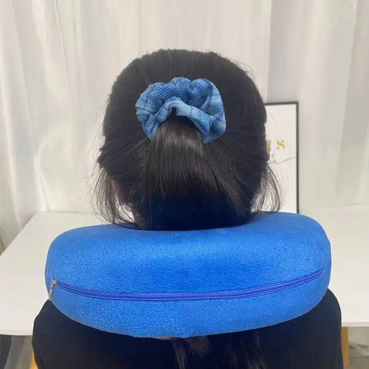 Memory Foam Pillow Neck Support Travel  Portable Slow Rebound U-Shaped Ergonomic Breathable Soft Neck Warp Support Travel Pillow