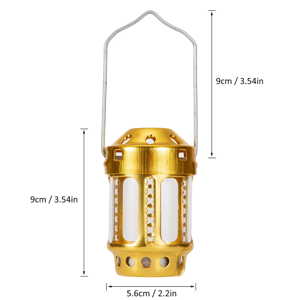 Candle Lanterns Portable Candle Lantern Night Fishing Hanging Outdoor Camping Aluminium Alloy Candle Lamp Outdoor Candle Lantern