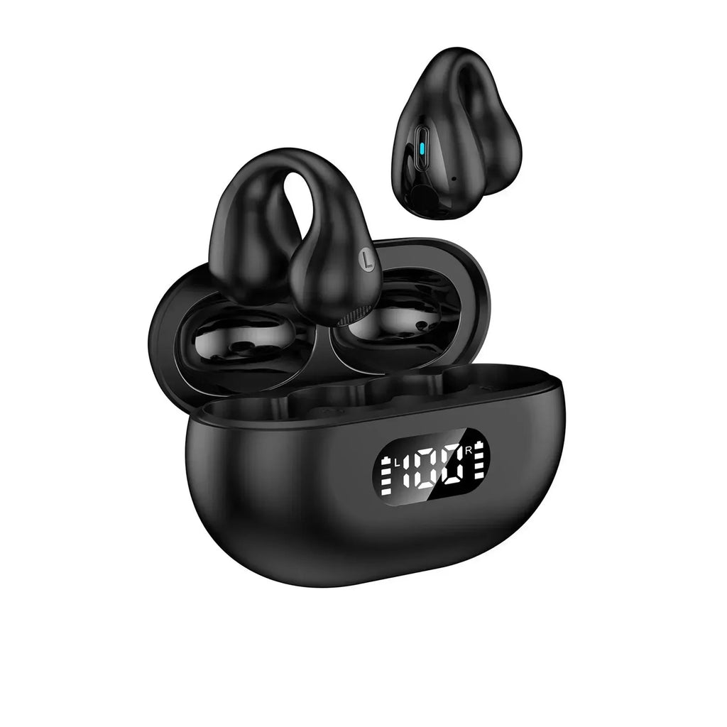 New Fashion Design Bone Conduction Earbuds Ambie Sound Earcuffs Ear Earring Wireless Bluetooth Earphones Auriculares Sport Heads