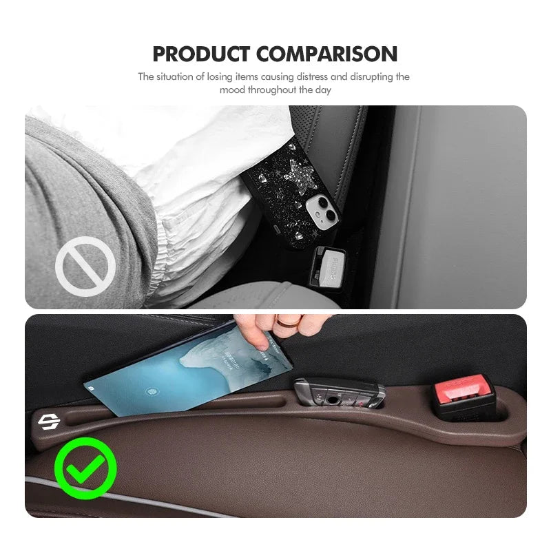 Car Seat Gap Filler Strip Anti-Drop Leak Proof Sealing Strip For Leapmotor B10 C10 C11 C16 C01 T03 S01 Accessories