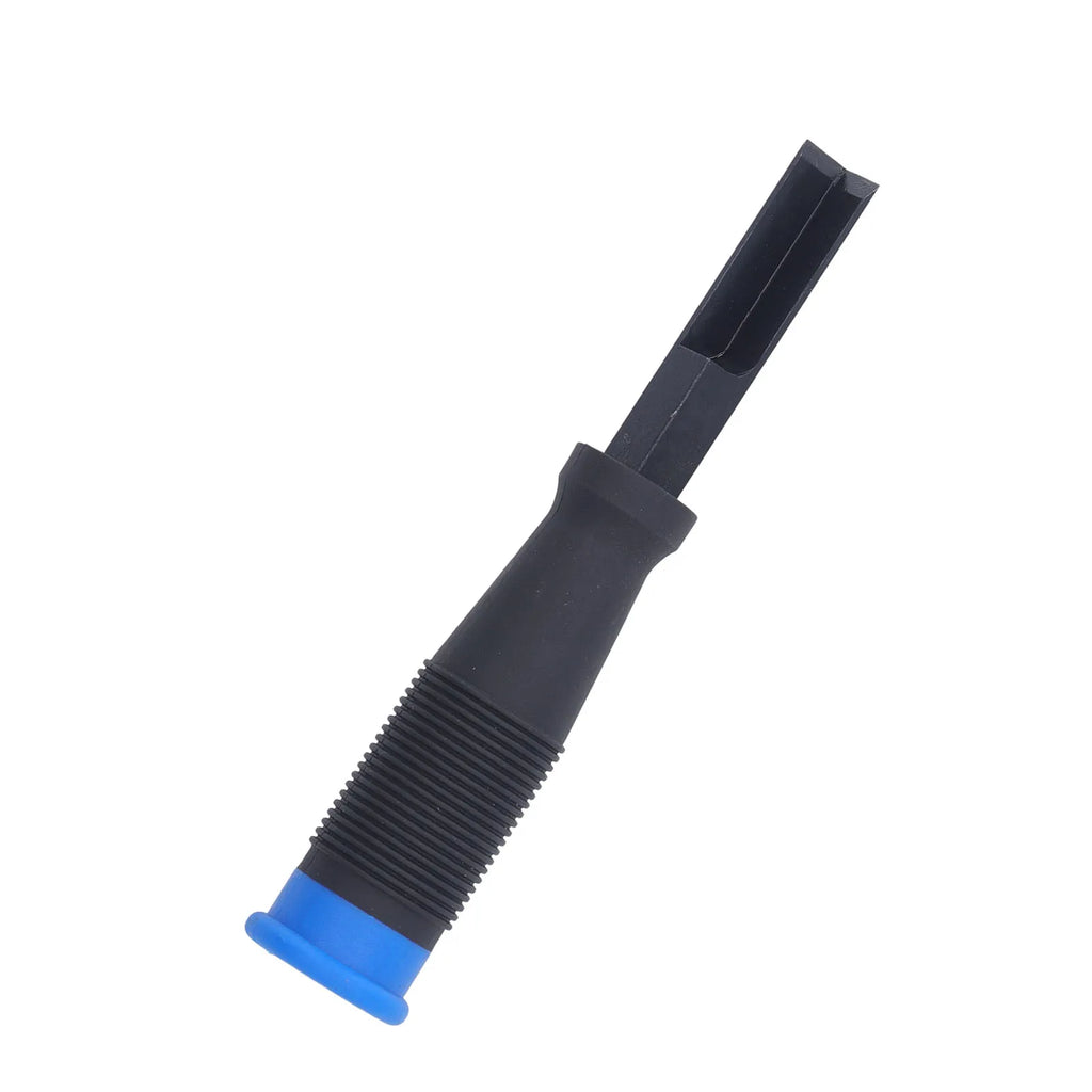 Right Angle Chisel Chrome Vanadium Steel TPR Handle  Corner Chisel for Woodworking Slotting Cutting Corner Chisel